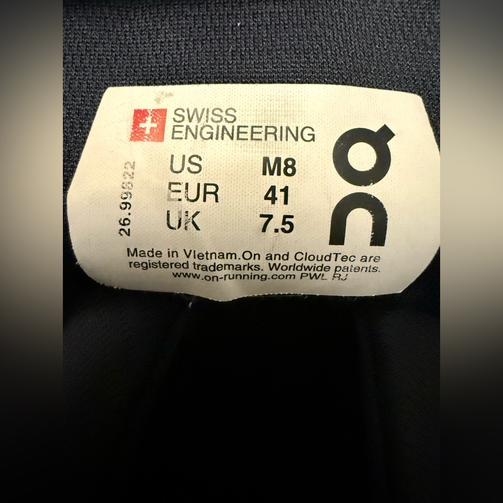 On Running Mens Cloudnova Black Eclipse Running S… - image 8